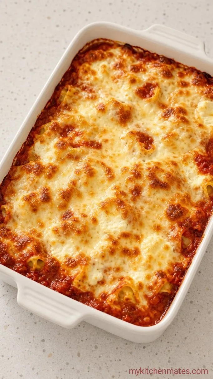 No-Boil Baked Pasta Casserole Step 4: Bake Until Bubbly