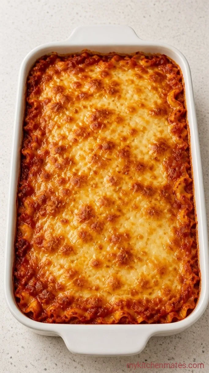 Creamy Dairy-Free Lasagna (No Soaking Required) Step 4: Bake Until Bubbly