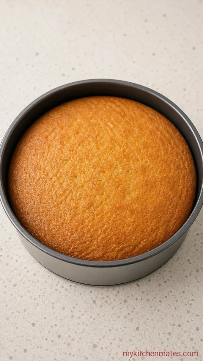 Moist Orange Pineapple Bundt Cake with Zesty Glaze Step 4: Bake Until Golden and Set