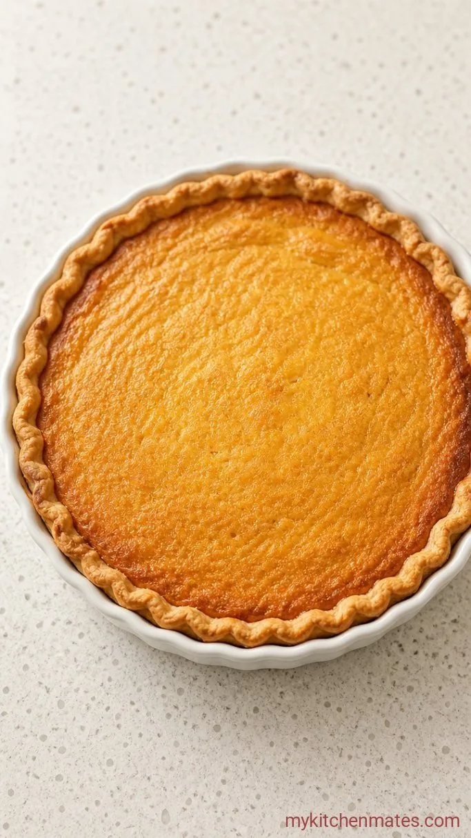 Easy Cottage Cheese Pie That Tastes Like Cheesecake Step 4: Bake Until Golden