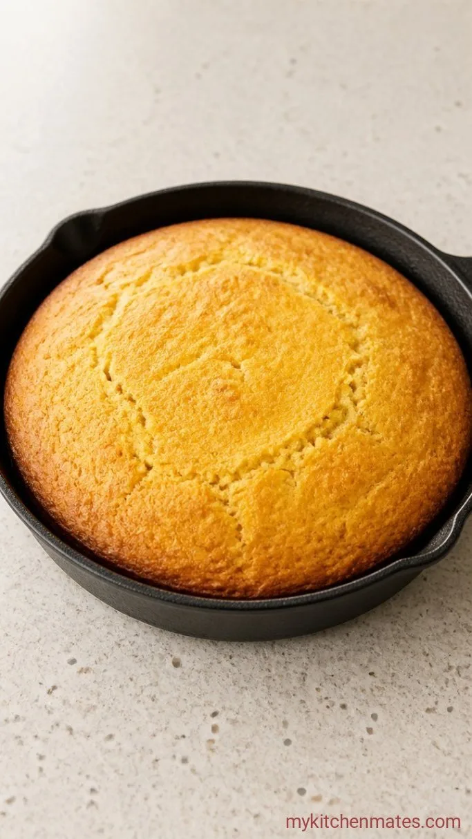 Moist Dairy Free Cornbread (One Bowl) Step 4: Bake Until Golden