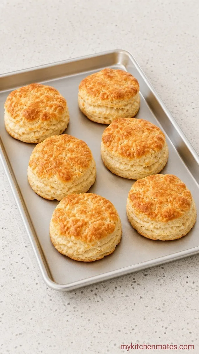 Flaky Gluten Free Biscuits Step 4: Bake Until Golden