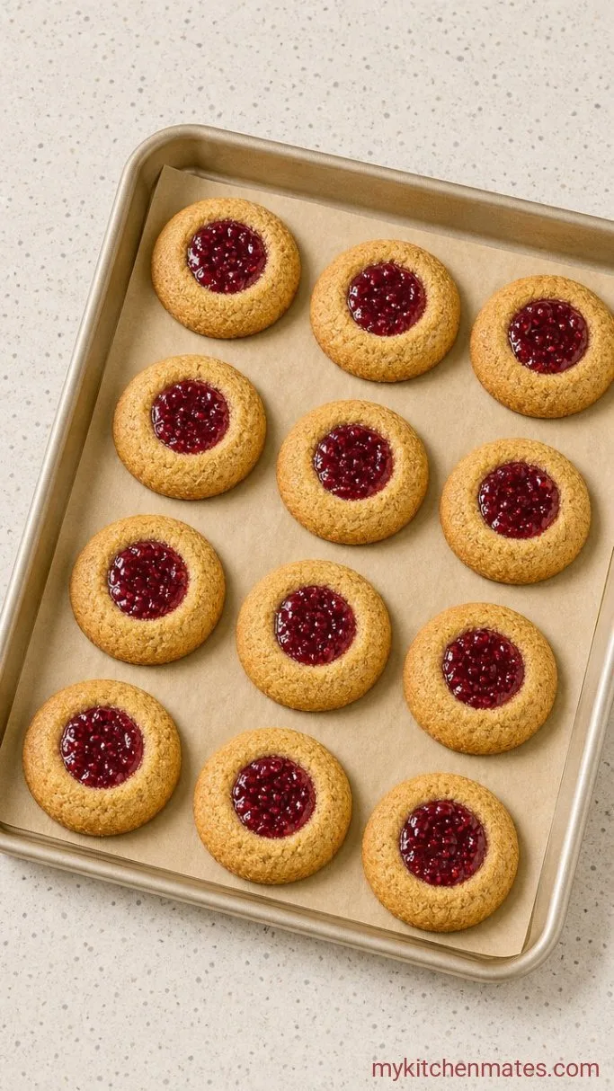 Polish Christmas Cookies (Kolaczki) with Cream Cheese Dough Step 4: Bake Until the Edges Turn Golden
