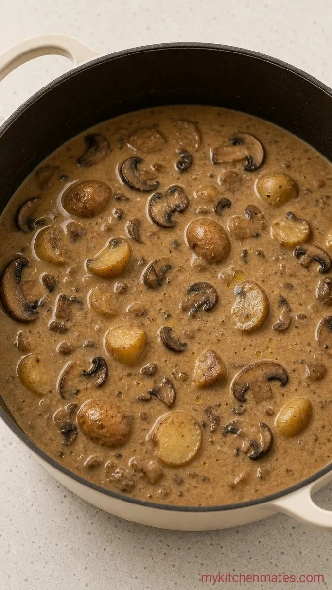 Step 4: Blend Half and Stir in the Milk