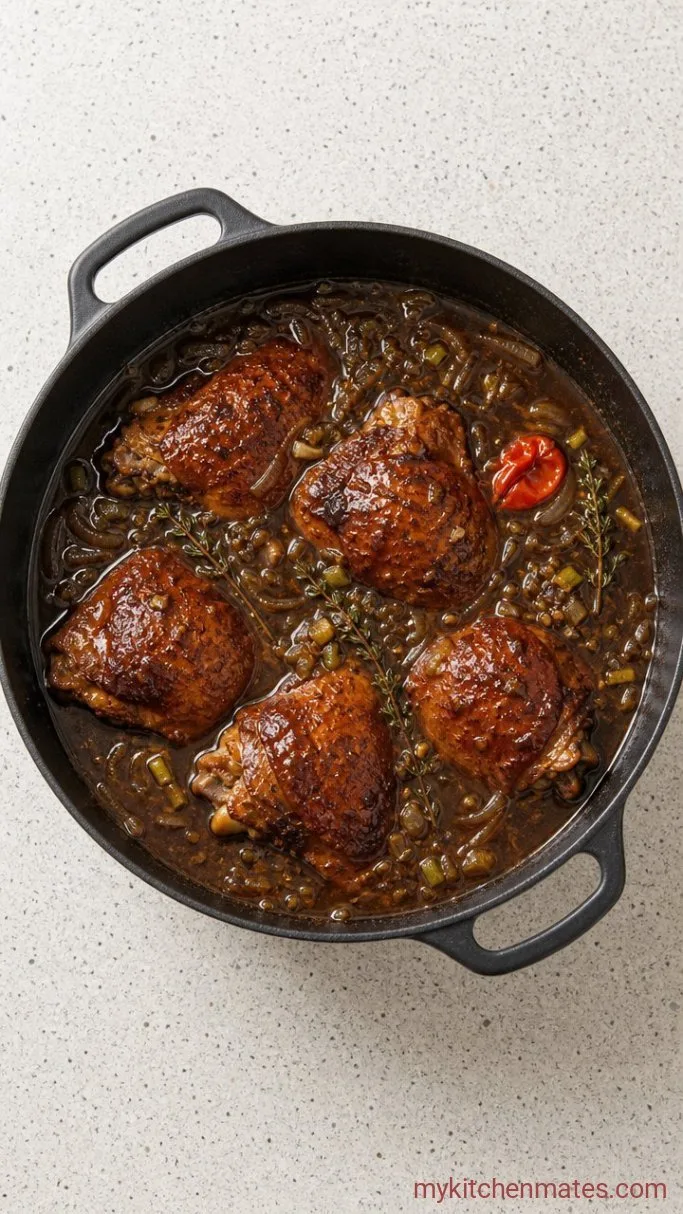 Step 4: Braise the Chicken