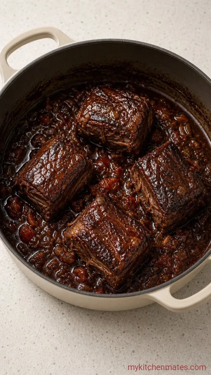 Braised Boneless Beef Short Ribs Step 4: Braise Until Tender