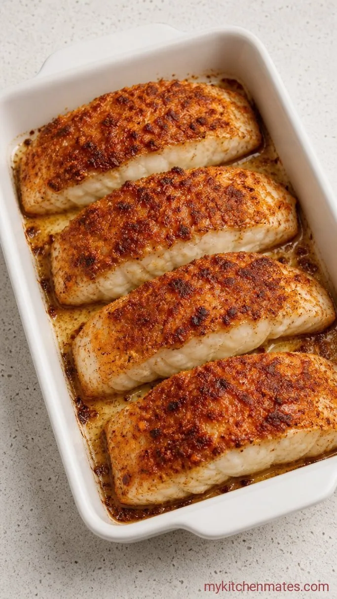 5-Ingredient Parmesan Crusted Cod (Ready in 25 Minutes) Step 4: Broil for a Golden Top