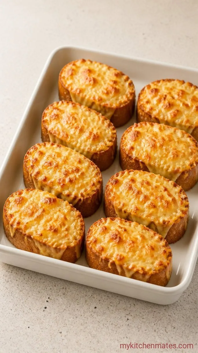 Step 4: Broil the Gruyère Toasts