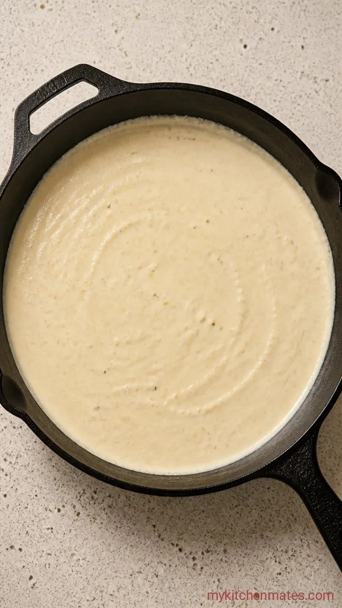 Step 4: Build the Alfredo Sauce