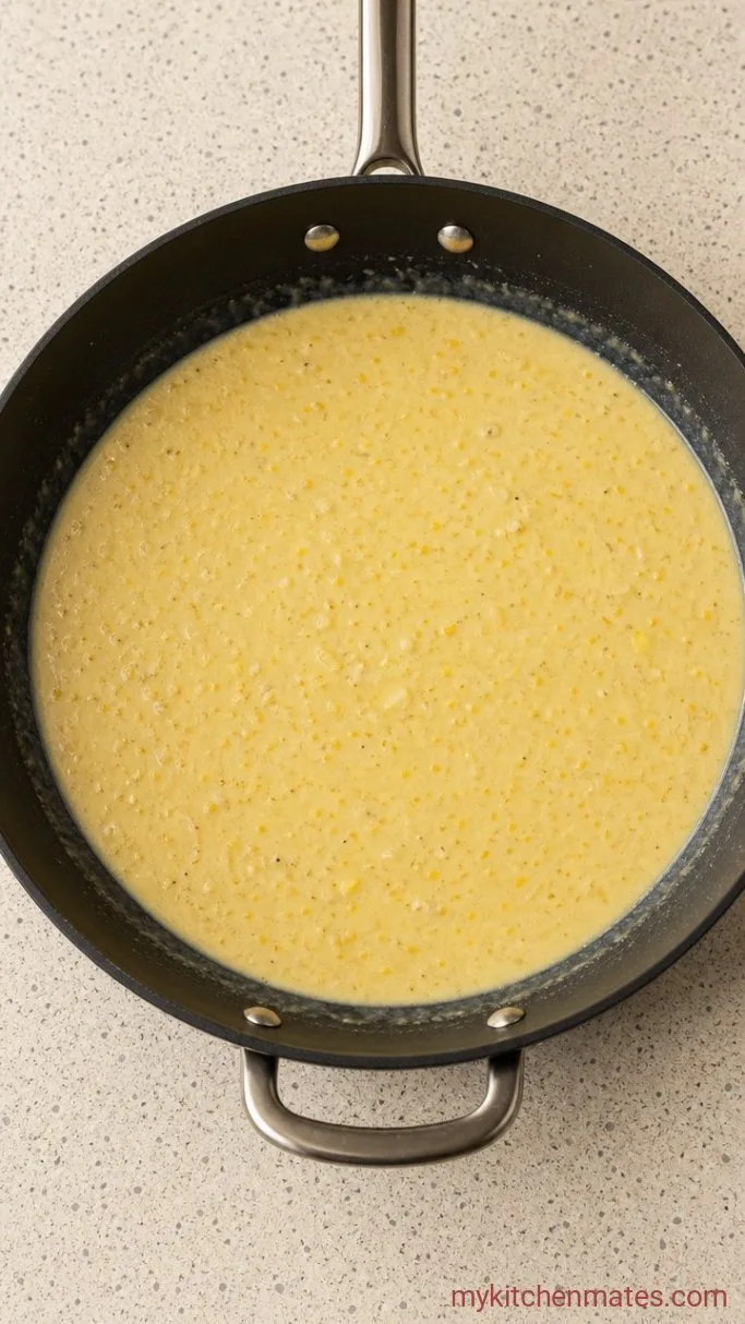 Step 4: Build the Creamy Lemon Sauce