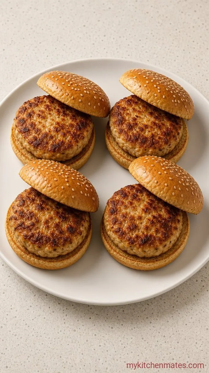 Juicy 20-Minute Chicken Burger Patties Step 4: Build Your Burgers