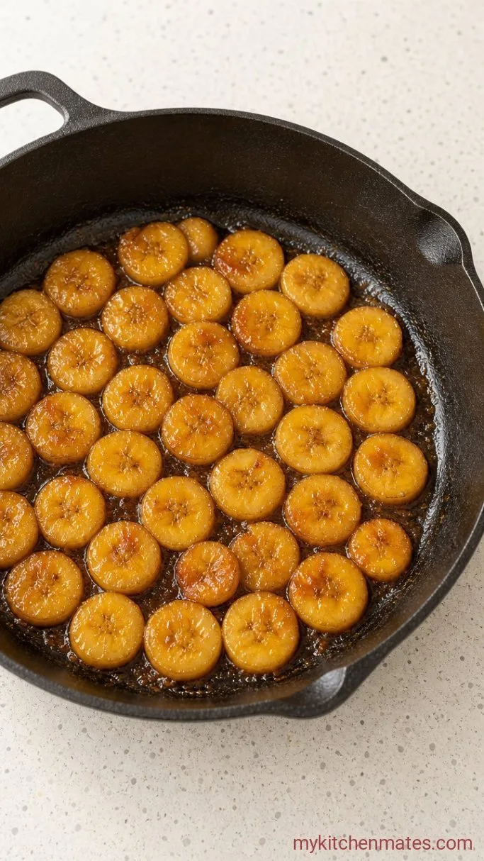 15-Minute Banana French Toast Step 4: Caramelize the Banana Slices