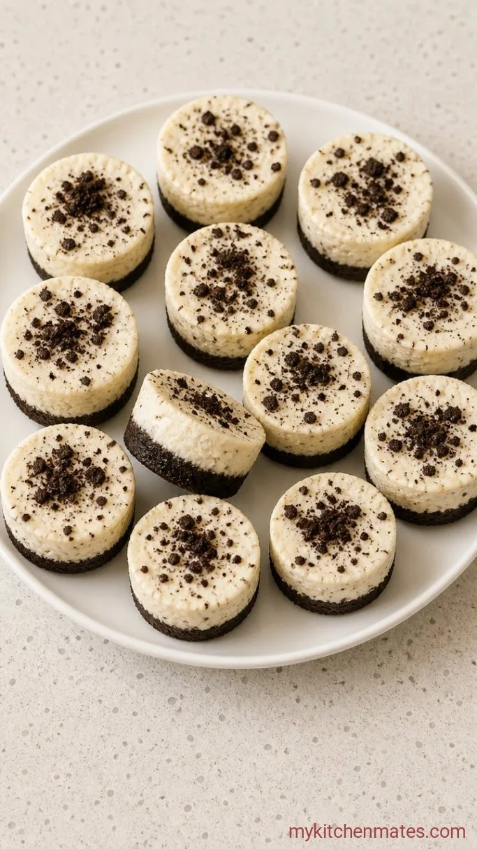 Easy No-Bake Oreo Cheesebake Bites Step 4: Chill and Serve the Bites