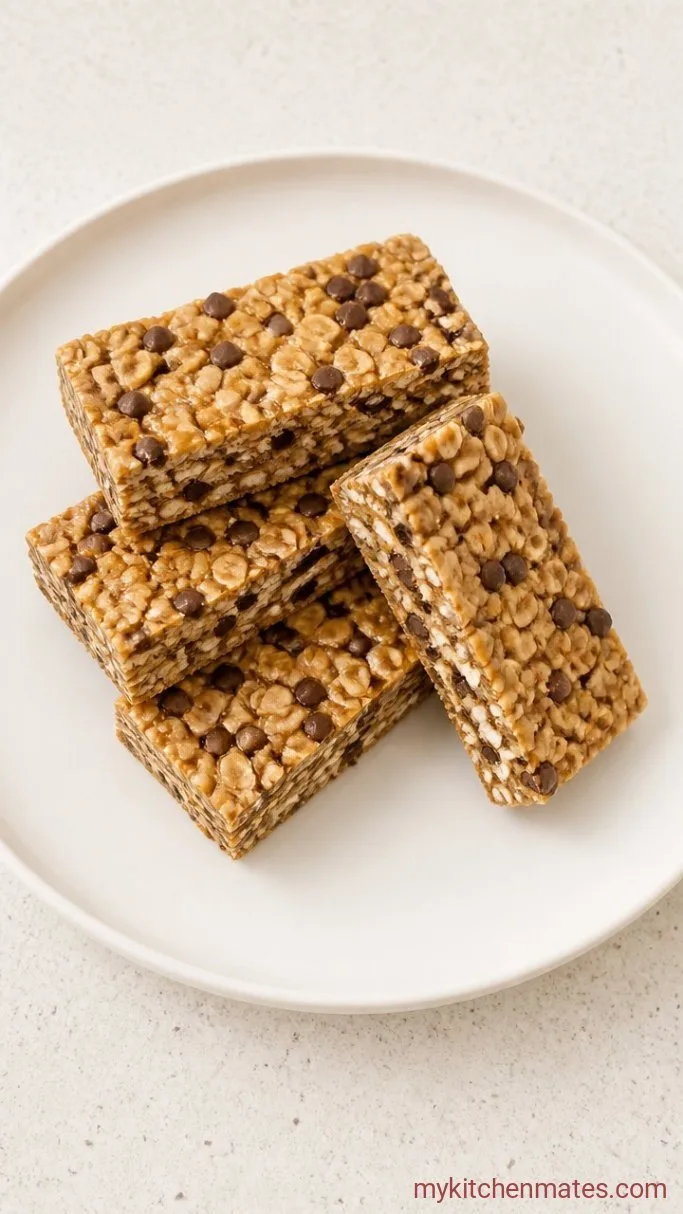 No-Bake Peanut Butter Granola Bars (Kid-Approved) Step 4: Chill and Slice the Bars