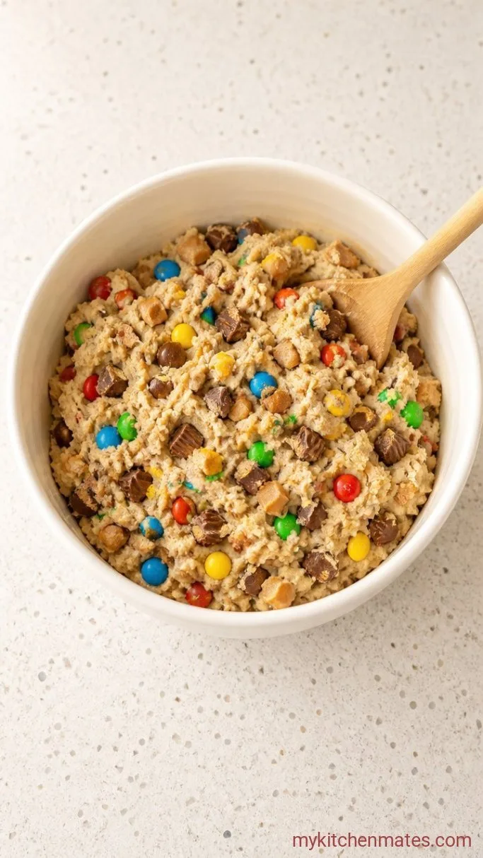 One-Bowl Leftover Halloween Candy Cookies Step 4: Chop and Fold the Candy