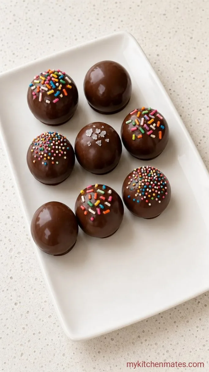 Easy No-Bake Ice Cream Cake Pops Step 4: Coat and Finish the Cake Pops