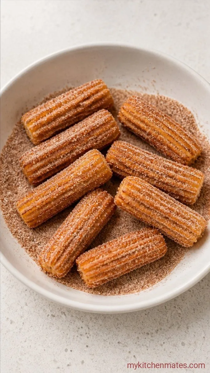 Step 4: Coat in Cinnamon Sugar