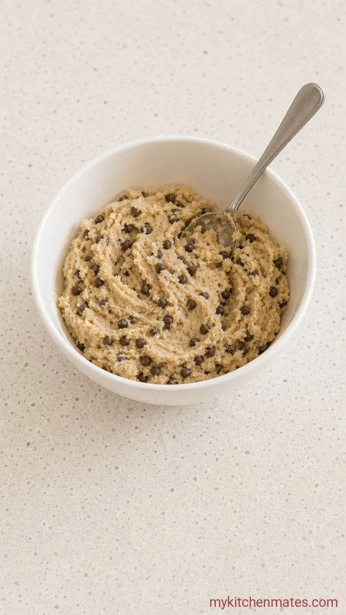Homemade Chocolate Chip Cookie Dough Cupcakes Step 4: Combine the Cookie Dough Filling