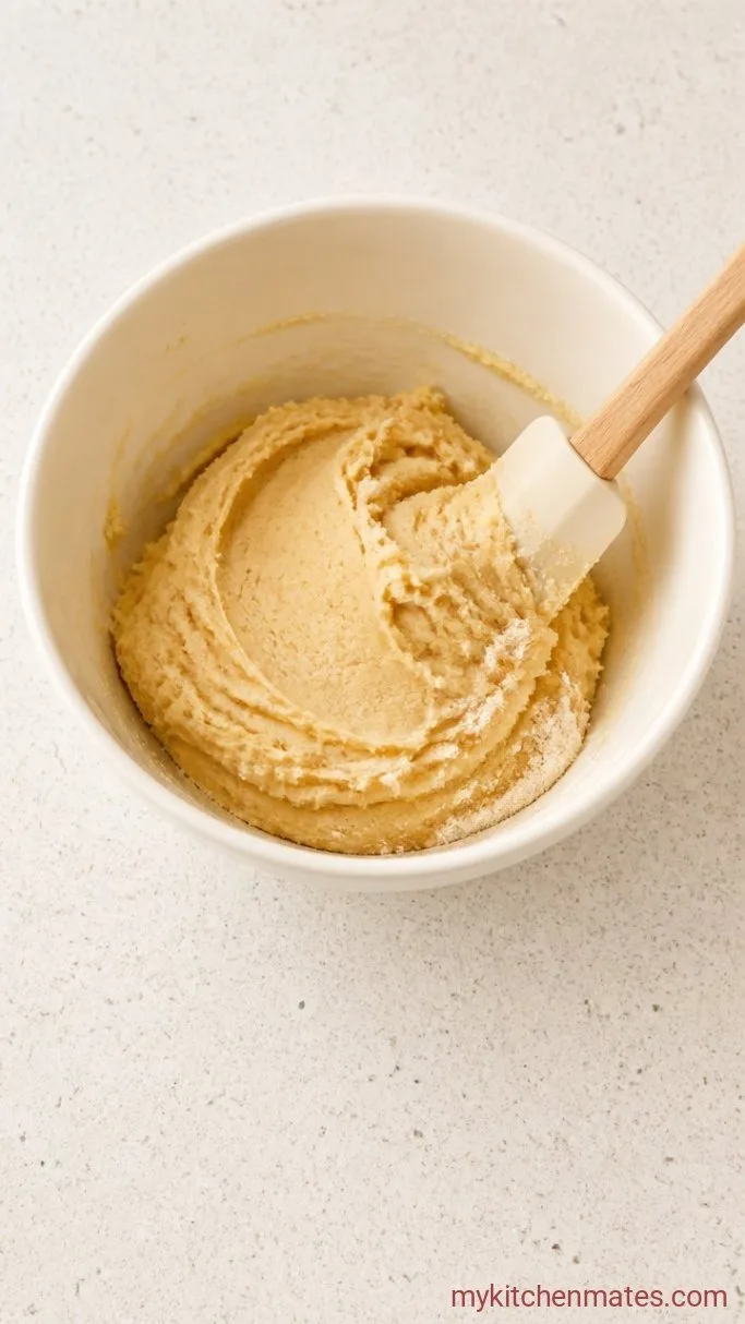 Soft Protein Sugar Cookies (No Weird Aftertaste) Step 4: Combine Wet and Dry