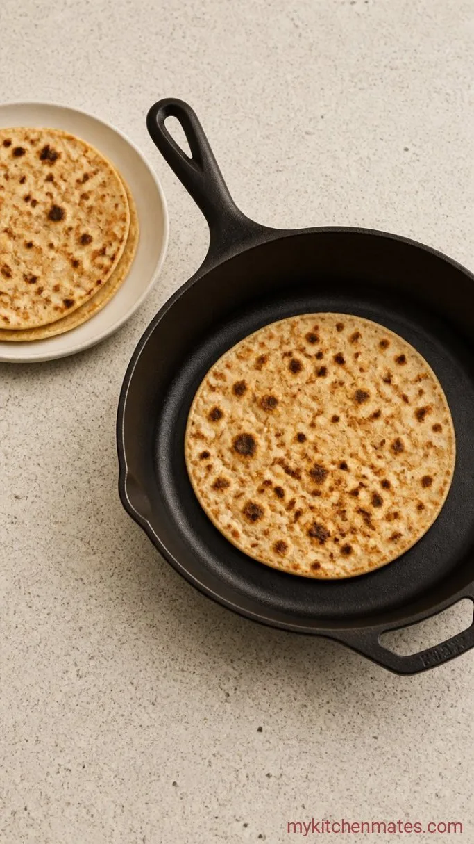 Step 4: Cook on a Dry Skillet
