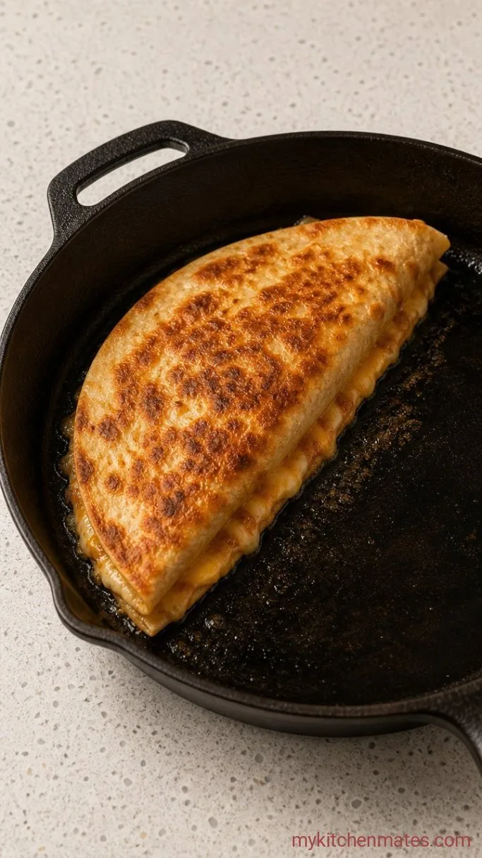 Step 4: Cook the Quesadillas