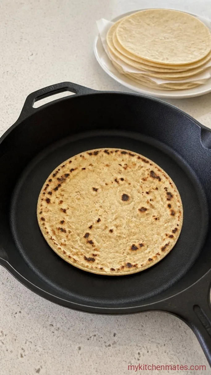 Step 4: Cook the Tortillas
