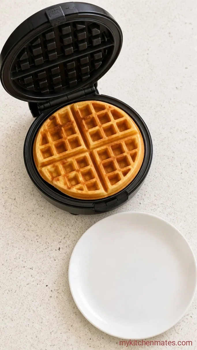 Step 4: Cook the Waffles and Serve