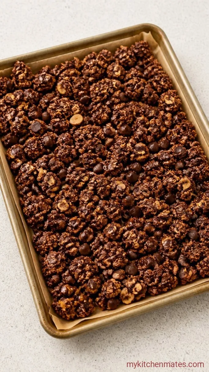 Step 4: Cool and Dot with Chocolate