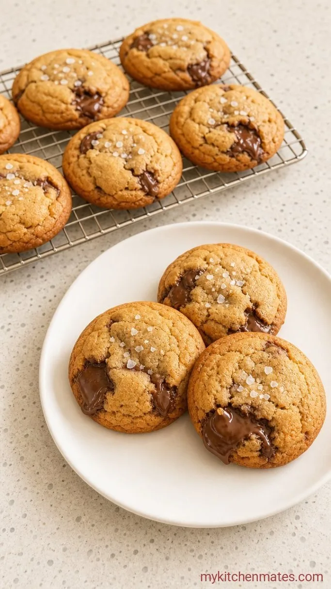 Gooey Nutella-Stuffed Chocolate Chip Cookies Step 4: Cool and Serve the Cookies