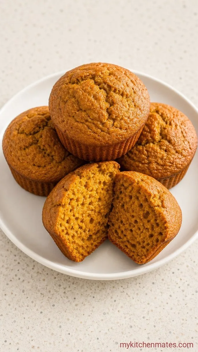 1-Bowl Dairy Free Pumpkin Muffins Step 4: Cool and Serve