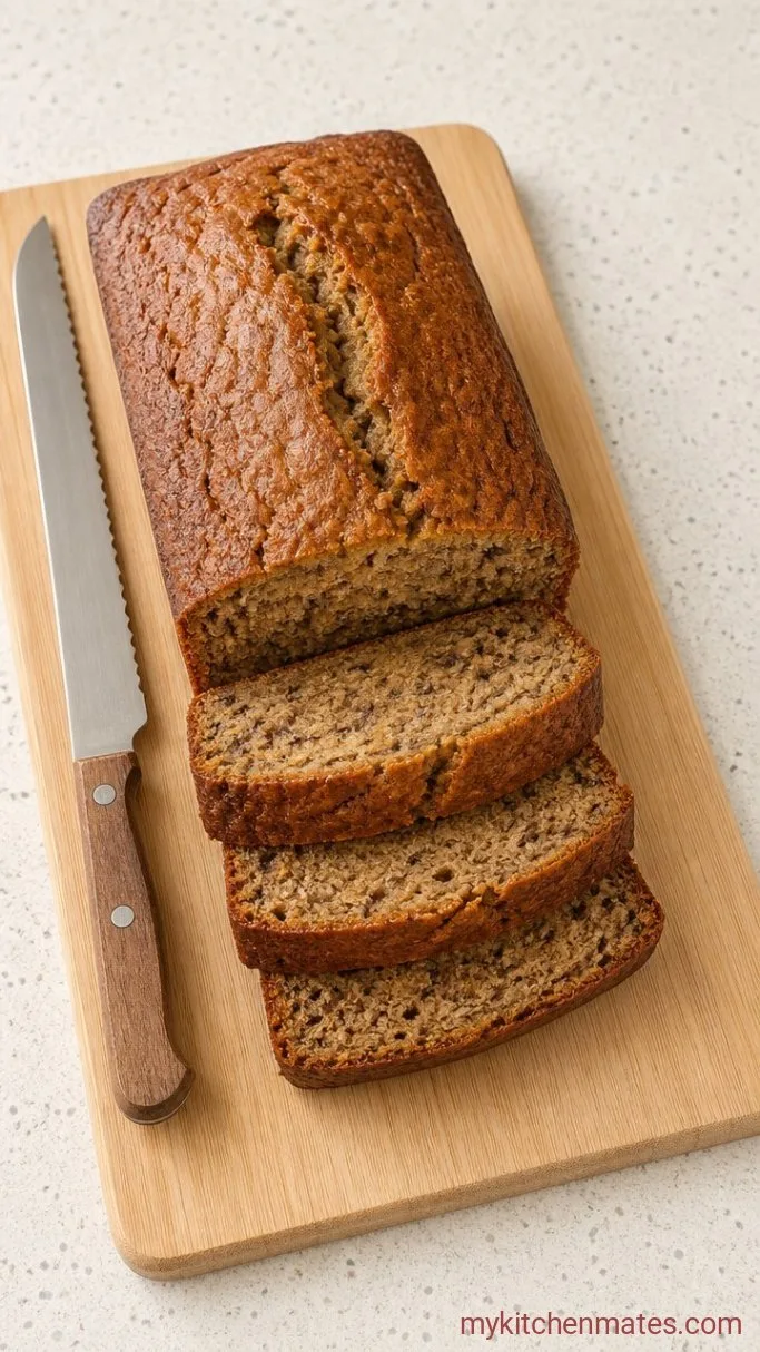 One-Bowl Whole Wheat Banana Bread Step 4: Cool and Slice the Loaf