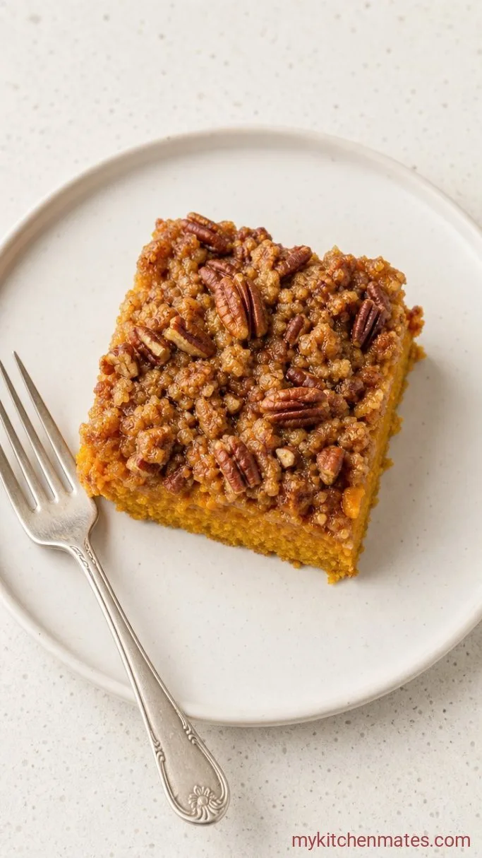 Easy Pumpkin Dump Cake (No Stirring Needed) Step 4: Cool and Slice