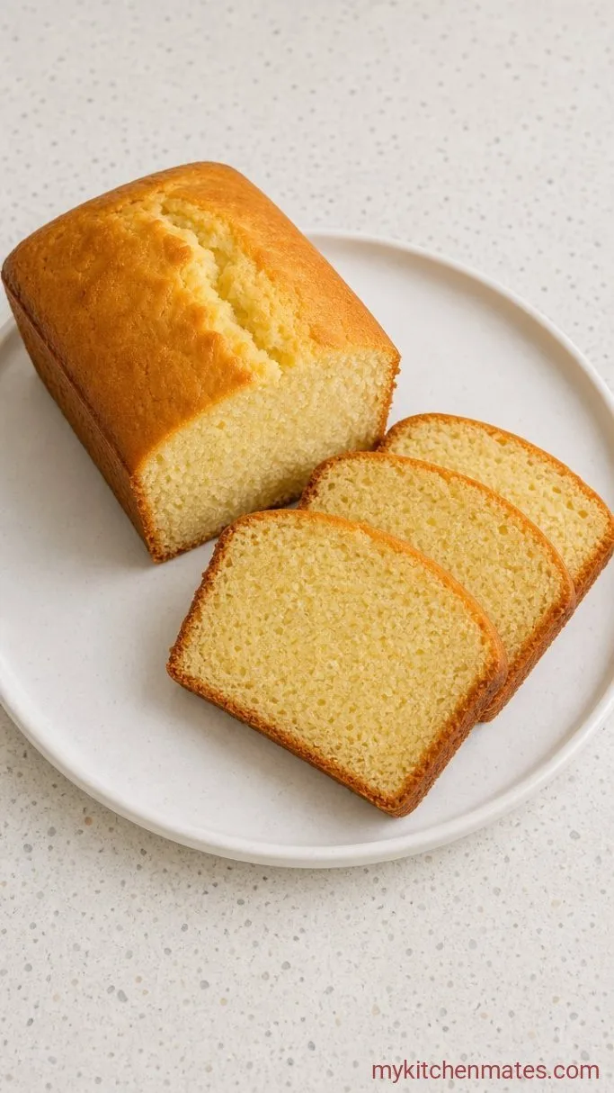 Moist One-Bowl Vanilla Loaf Cake Step 4: Cool and Slice