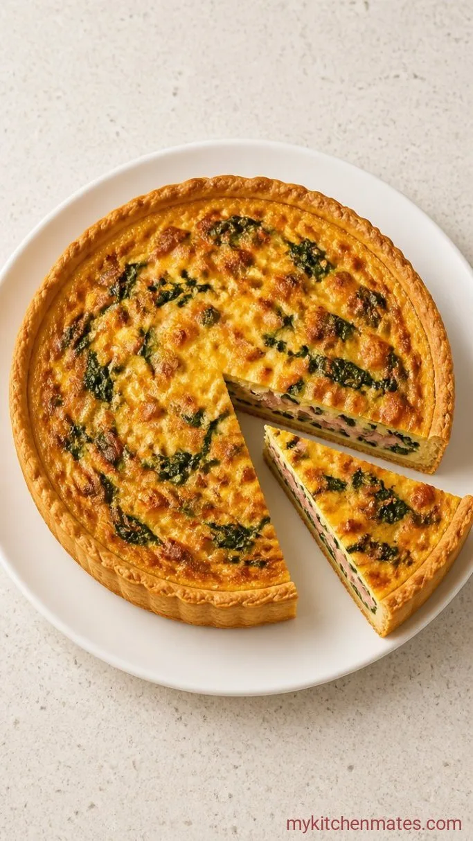 20-Minute Air Fryer Quiche (No Blind Baking) Step 4: Cool and Slice