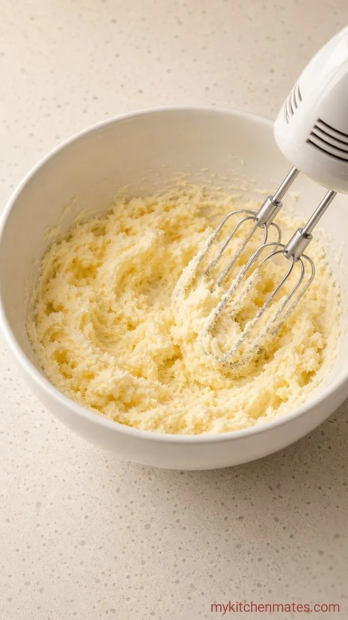 Apple Pie Cupcakes with Cinnamon Streusel Step 4: Cream the Butter and Sugar