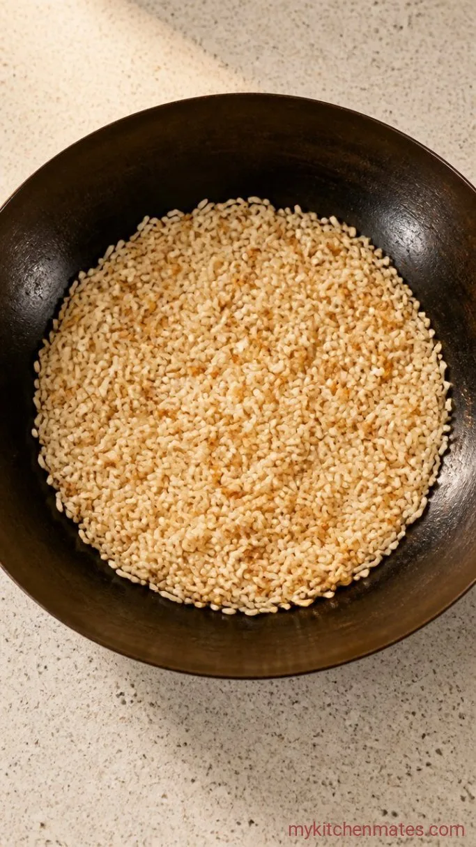Step 4: Crisp the Rice