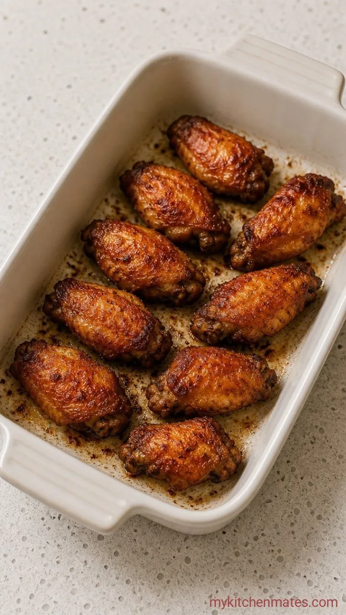 Step 4: Crisp the Wings in the Oven or Fryer