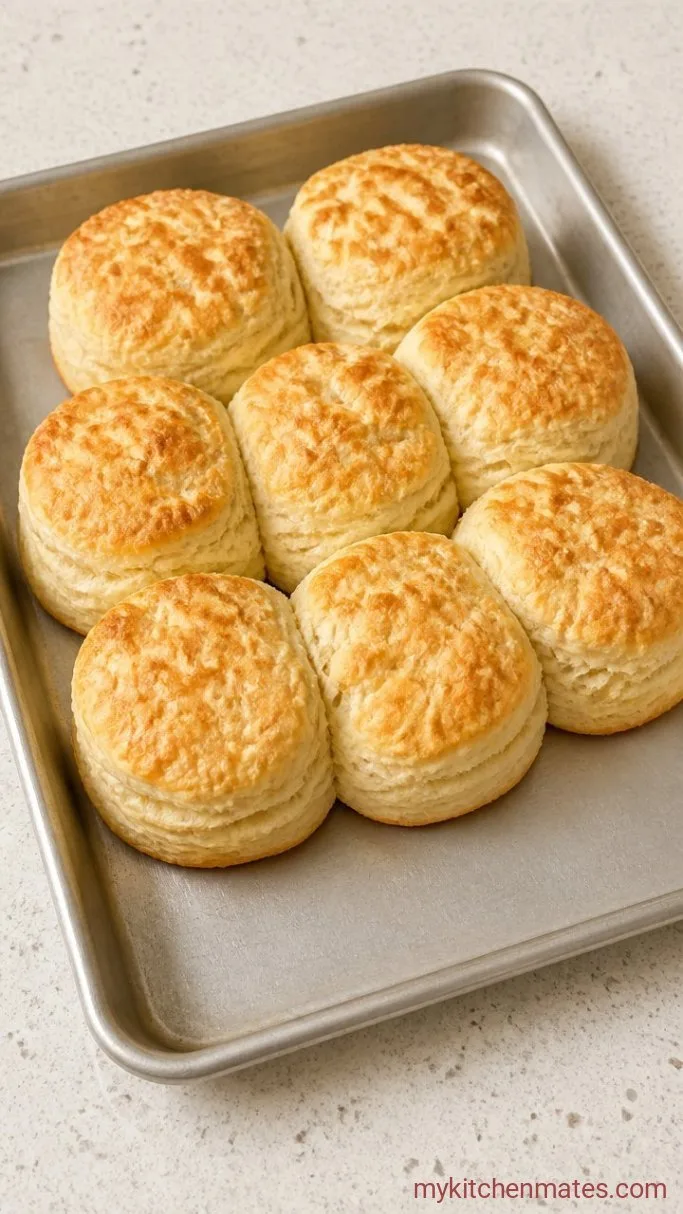 3-Ingredient Buttermilk Biscuits (Self-Rising Flour) Step 4: Cut and Bake the Biscuits