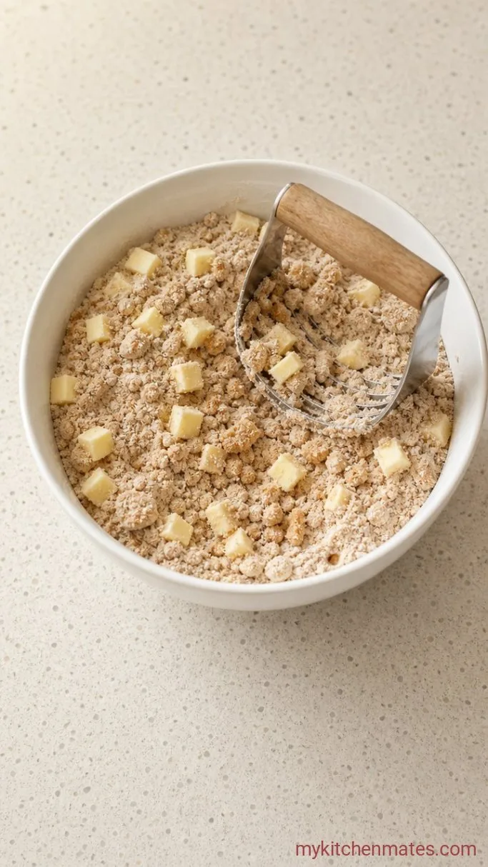 Step 4: Cut Butter Into the Cinnamon Streusel