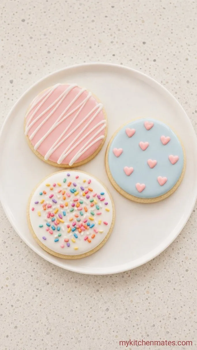 4-Ingredient Sugar Cookie Icing That Hardens Step 4: Decorate the Cookies