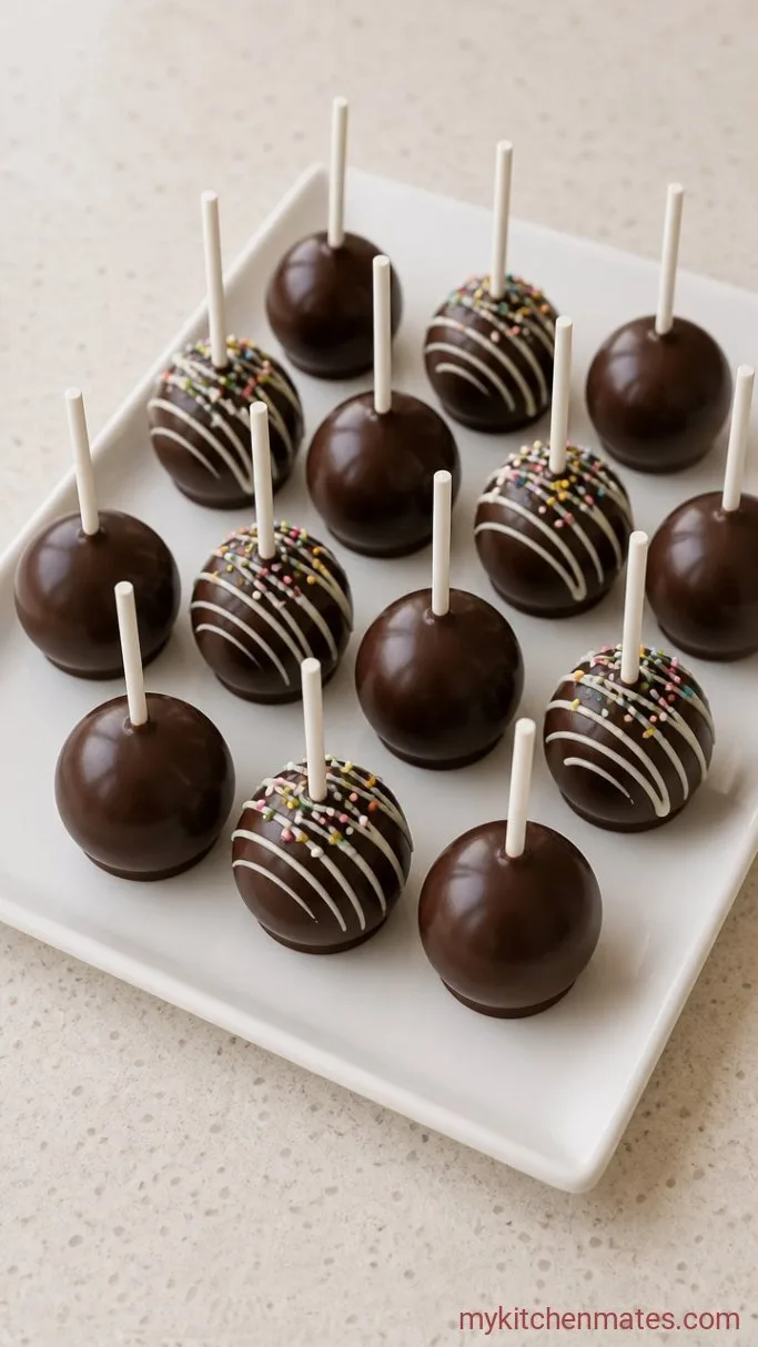 Step 4: Dip and Decorate the Cake Pops