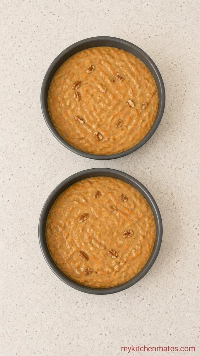 Step 4: Divide and Bake the Layers