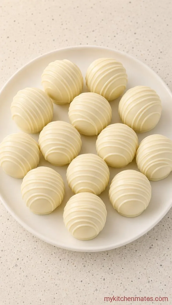 No-Bake Carrot Cake Truffles Step 4: Drizzle and Serve