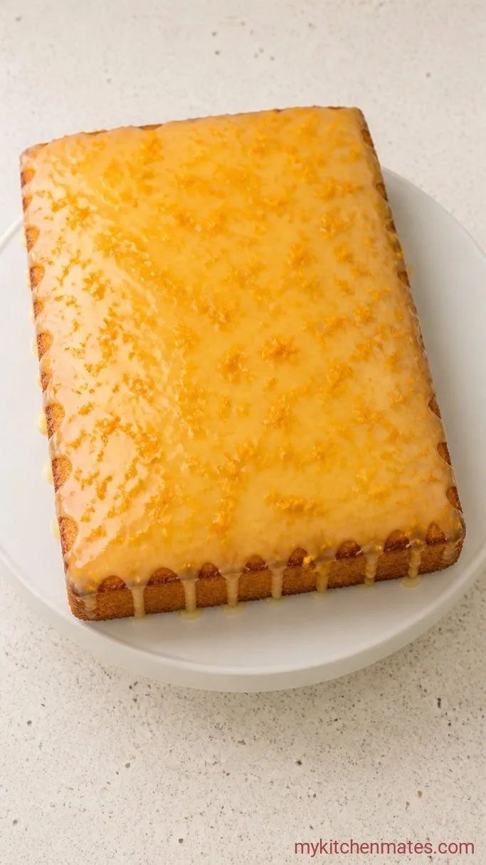 The Orange Crush Cake That Stays Moist for Days Step 4: Drizzle and Serve