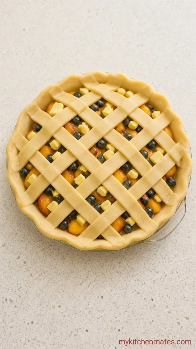 Step 4: Fill and Lattice the Pie