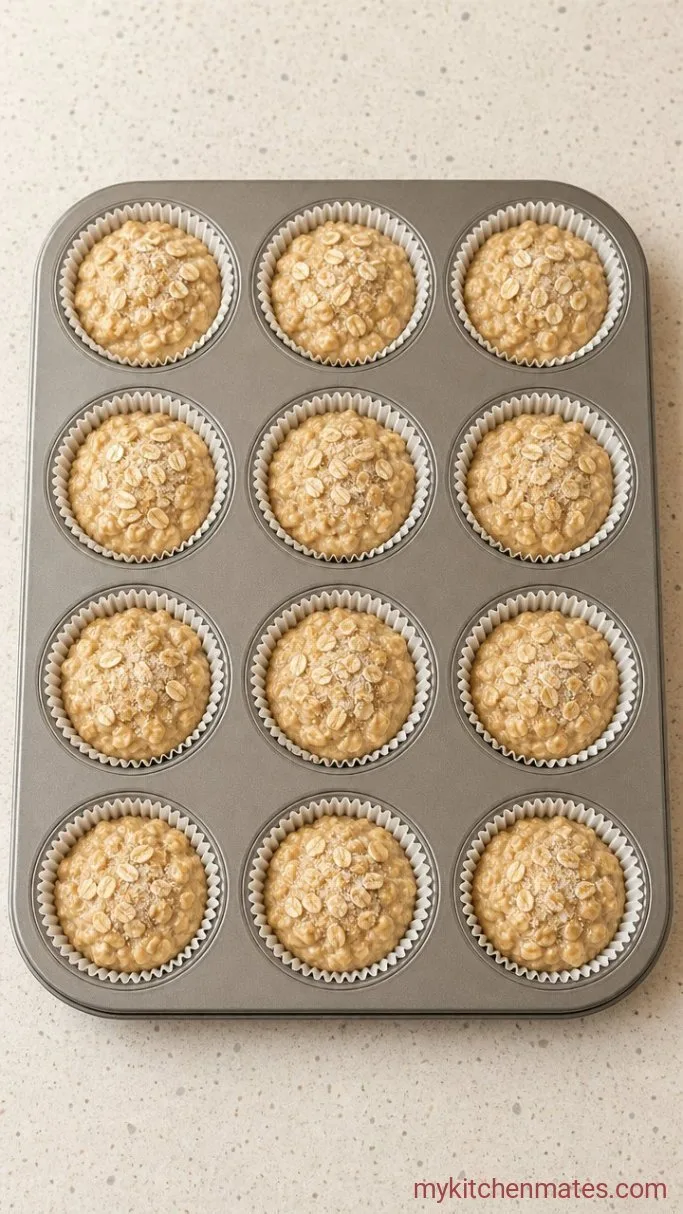 Step 4: Fill and Top the Muffins
