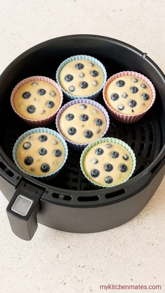 Step 4: Fill the Cups and Air Fry