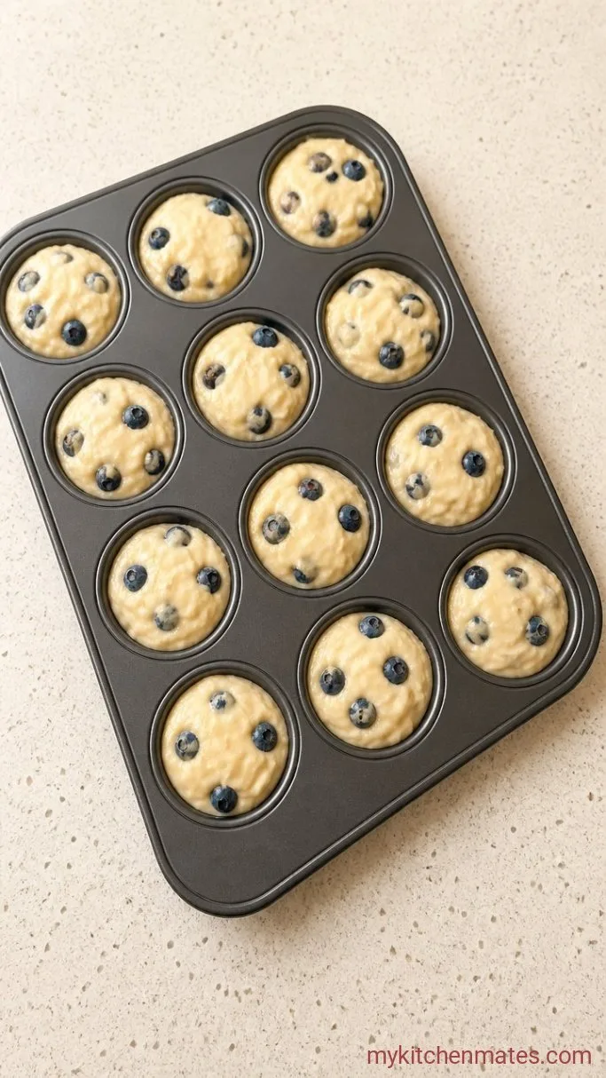 Step 4: Fill the Cups and Bake