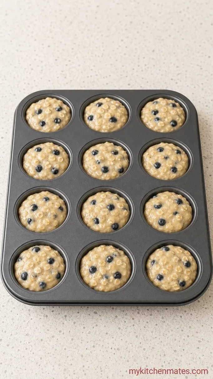 Step 4: Fill the Muffin Cups and Bake