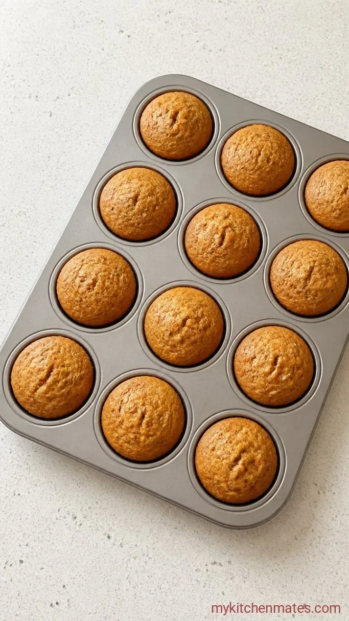 Carrot Muffins That Stay Moist for Days Step 4: Fill the Muffin Cups and Bake